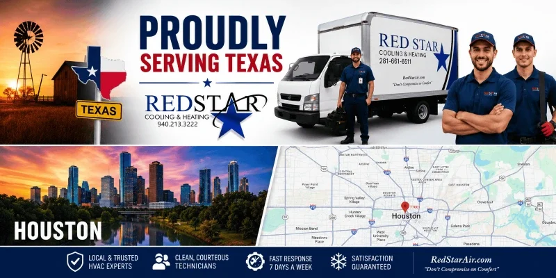 Red Star Cooling and Heating Services in Houston TX