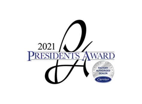 2021 President's Award Carrier